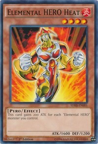 Elemental HERO Heat [SDHS-EN005] Common | Fandemonia Ltd