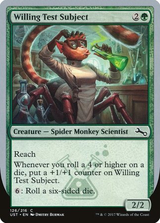 Willing Test Subject [Unstable] | Fandemonia Ltd