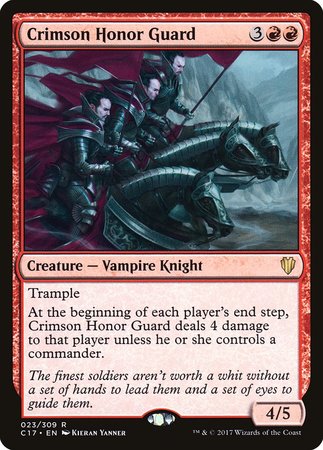 Crimson Honor Guard [Commander 2017] | Fandemonia Ltd