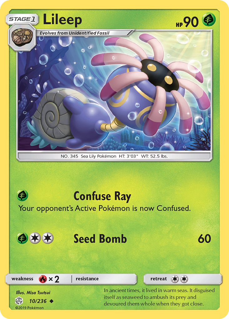 Lileep (10/236) [Sun & Moon: Cosmic Eclipse] | Fandemonia Ltd