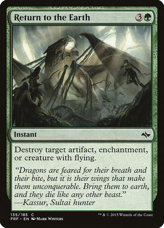 Return to the Earth [Fate Reforged] | Fandemonia Ltd