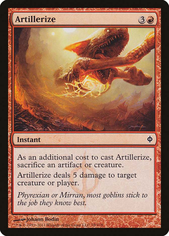 Artillerize [New Phyrexia] | Fandemonia Ltd