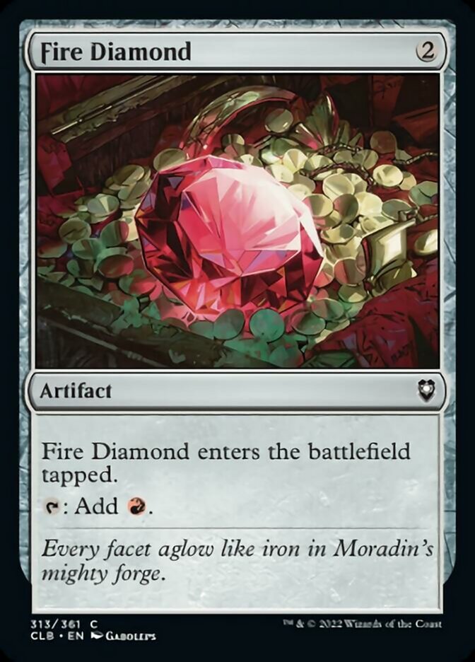 Fire Diamond [Commander Legends: Battle for Baldur's Gate] | Fandemonia Ltd