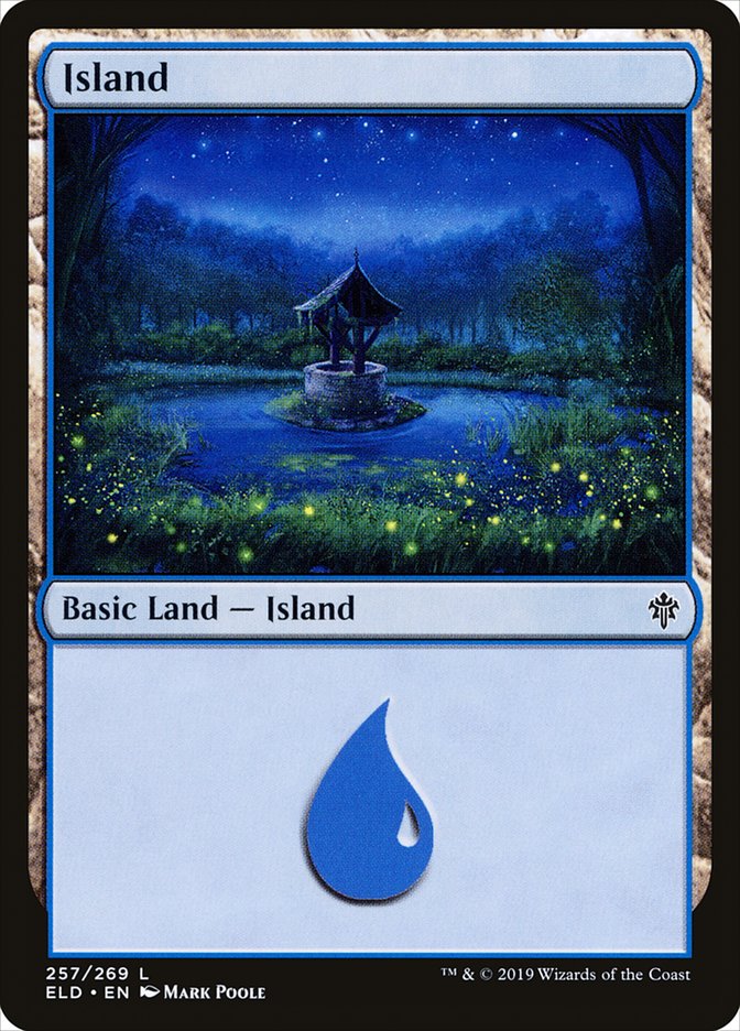 Island (257) [Throne of Eldraine] | Fandemonia Ltd