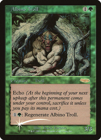 Albino Troll [Friday Night Magic 2002] | Fandemonia Ltd