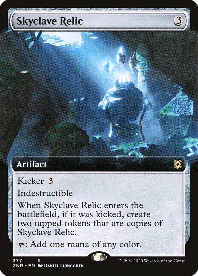 Skyclave Relic (Extended Art) [Zendikar Rising] | Fandemonia Ltd