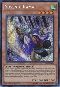 Yosenju Kama 1 [THSF-EN003] Secret Rare | Fandemonia Ltd