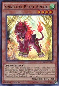 Spiritual Beast Apelio [THSF-EN025] Super Rare | Fandemonia Ltd