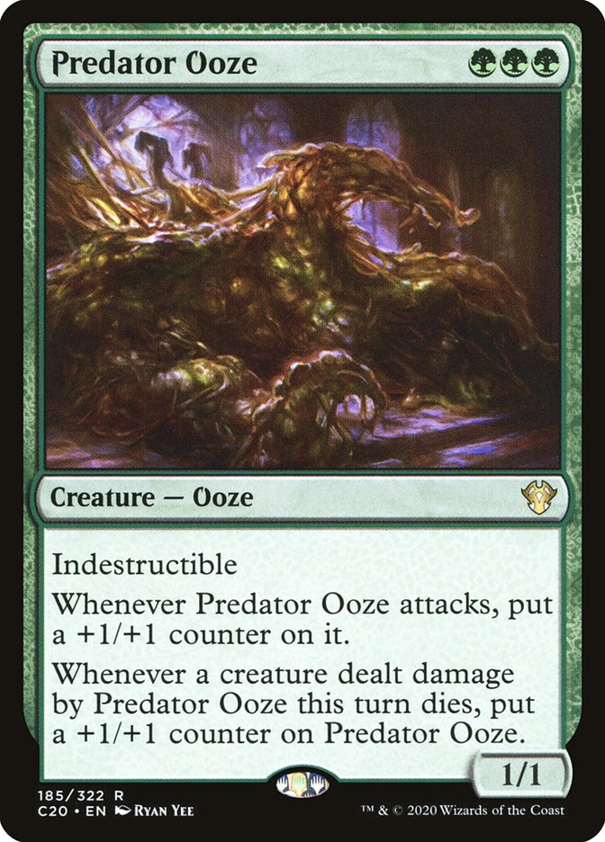 Predator Ooze [Commander 2020] | Fandemonia Ltd