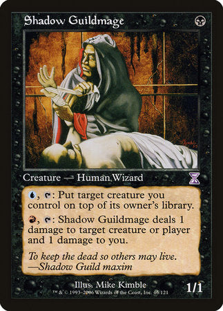 Shadow Guildmage [Time Spiral Timeshifted] | Fandemonia Ltd