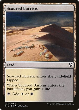 Scoured Barrens [Commander 2018] | Fandemonia Ltd