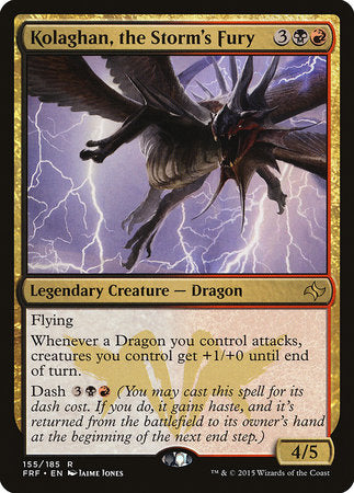 Kolaghan, the Storm's Fury [Fate Reforged] | Fandemonia Ltd