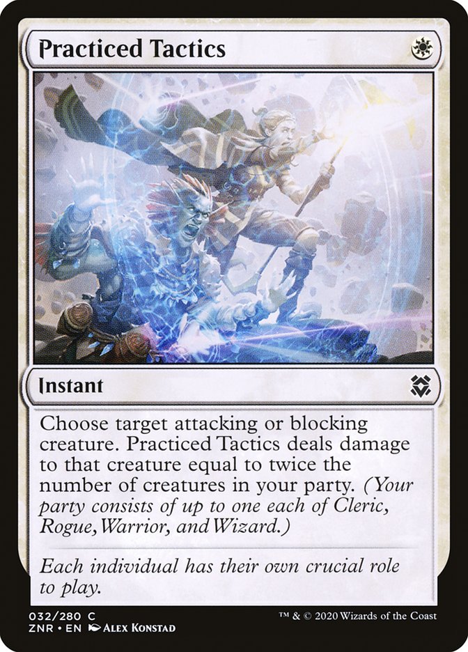 Practiced Tactics [Zendikar Rising] | Fandemonia Ltd