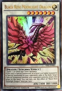 Black Rose Moonlight Dragon [YF07-EN001] Ultra Rare | Fandemonia Ltd