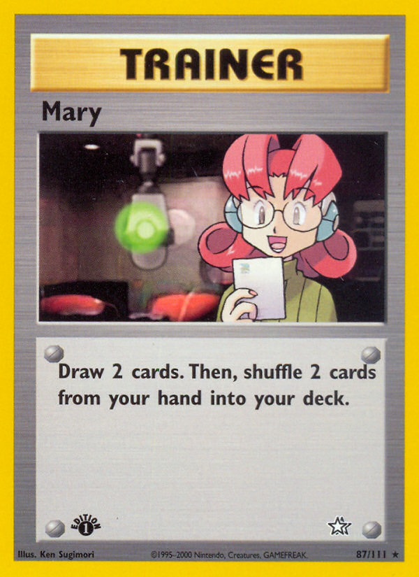 Mary (87/111) [Neo Genesis 1st Edition] | Fandemonia Ltd