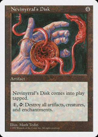 Nevinyrral's Disk [Fifth Edition] | Fandemonia Ltd