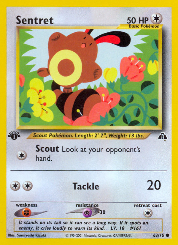 Sentret (63/75) [Neo Discovery 1st Edition] | Fandemonia Ltd