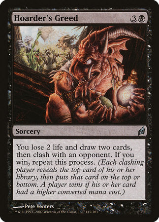 Hoarder's Greed [Lorwyn] | Fandemonia Ltd