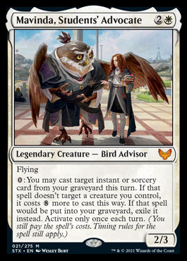 Mavinda, Students' Advocate [Strixhaven: School of Mages] | Fandemonia Ltd
