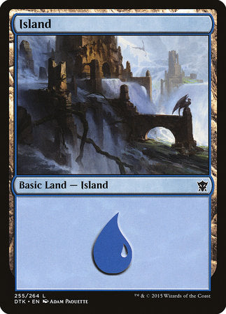 Island (255) [Dragons of Tarkir] | Fandemonia Ltd