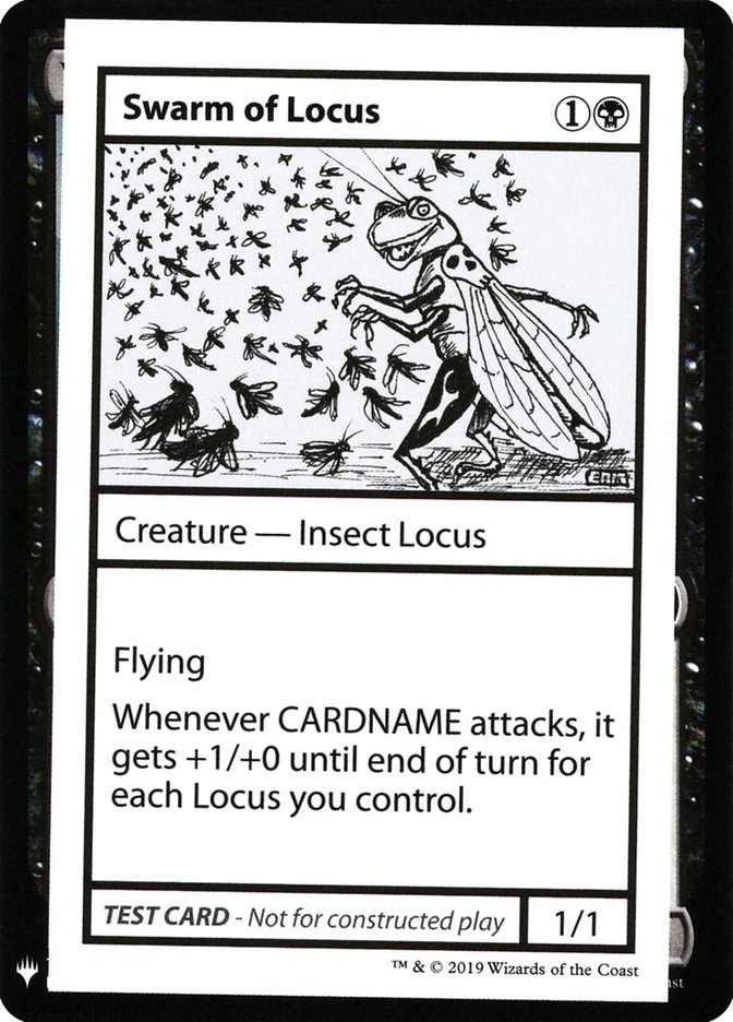 Swarm of Locus [Mystery Booster Playtest Cards] | Fandemonia Ltd