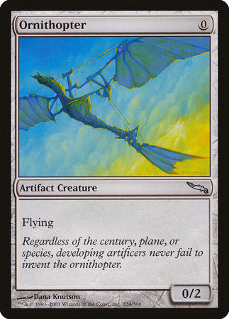 Ornithopter [Mirrodin] | Fandemonia Ltd
