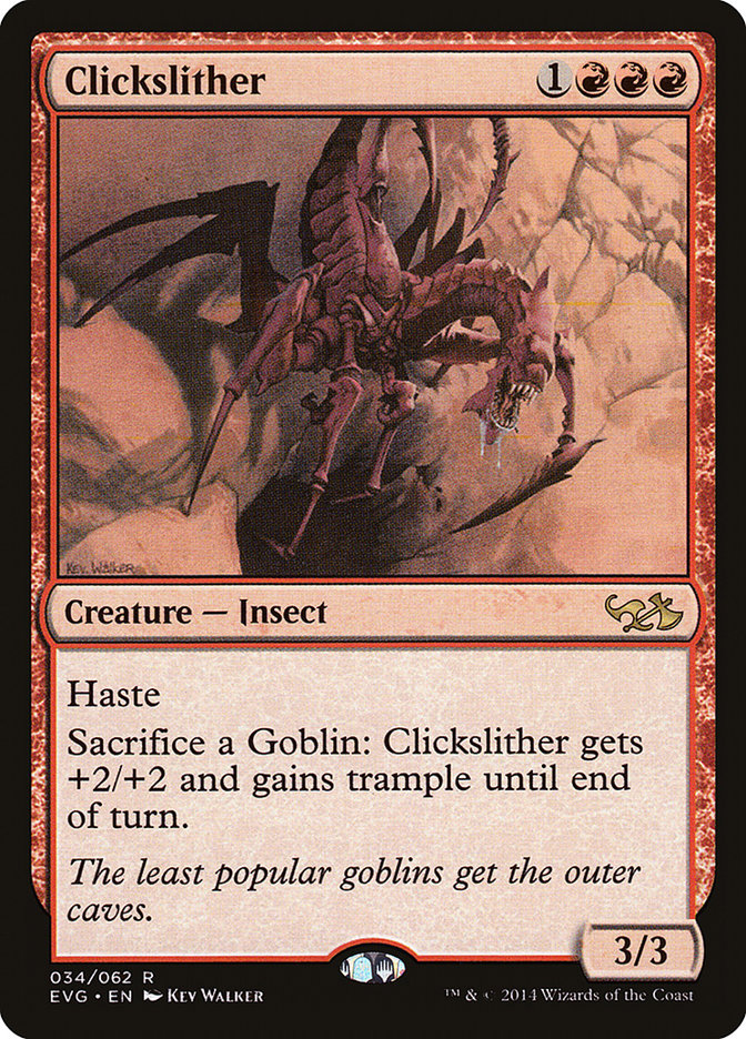 Clickslither (Elves vs. Goblins) [Duel Decks Anthology] | Fandemonia Ltd