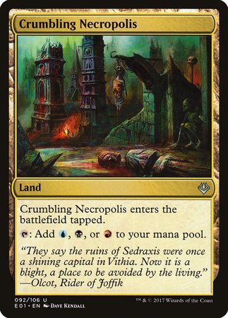 Crumbling Necropolis [Archenemy: Nicol Bolas] | Fandemonia Ltd