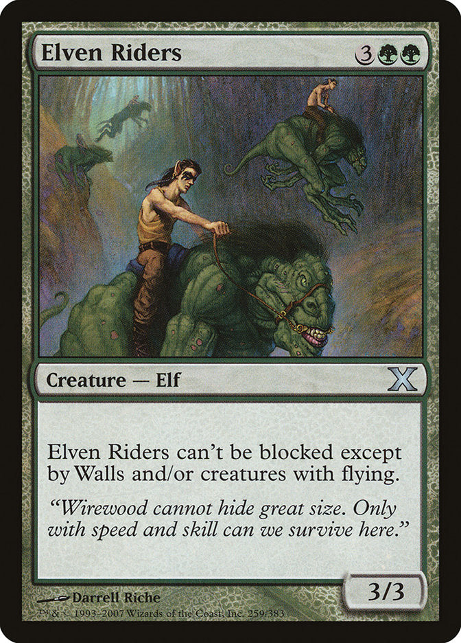 Elven Riders [Tenth Edition] | Fandemonia Ltd