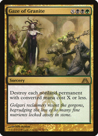 Gaze of Granite [Dragon's Maze] | Fandemonia Ltd