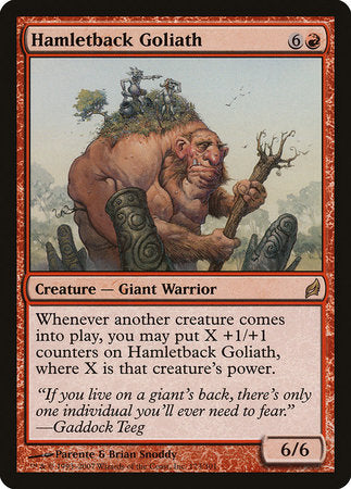Hamletback Goliath [Lorwyn] | Fandemonia Ltd