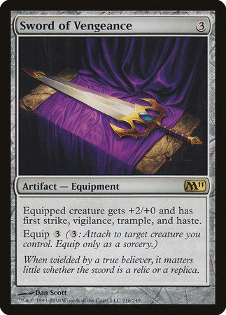 Sword of Vengeance [Magic 2011] | Fandemonia Ltd