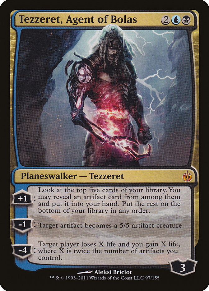 Tezzeret, Agent of Bolas [Mirrodin Besieged] | Fandemonia Ltd