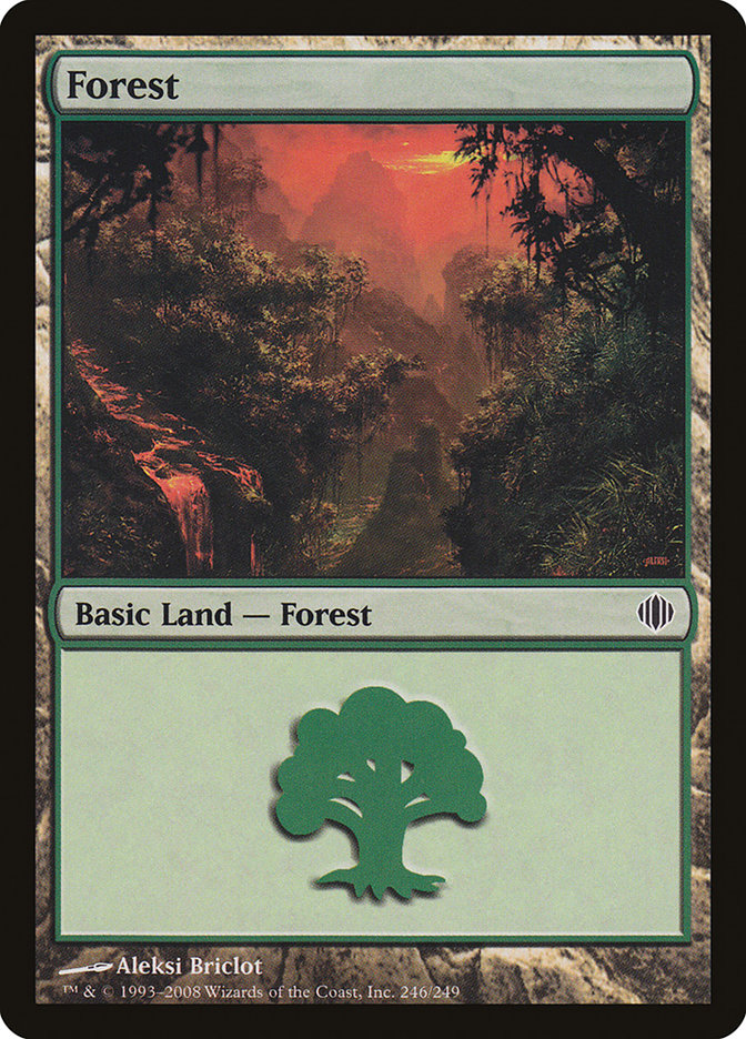 Forest (246) [Shards of Alara] | Fandemonia Ltd