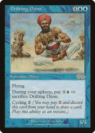 Drifting Djinn [Urza's Saga] | Fandemonia Ltd