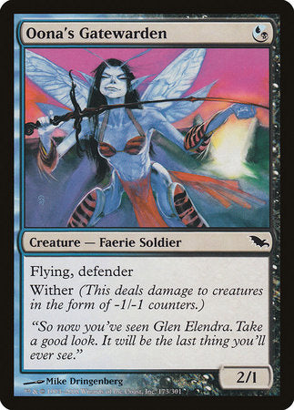 Oona's Gatewarden [Shadowmoor] | Fandemonia Ltd