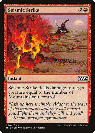 Seismic Strike [Magic 2015] | Fandemonia Ltd