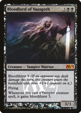 Bloodlord of Vaasgoth [Magic 2012 Promos] | Fandemonia Ltd