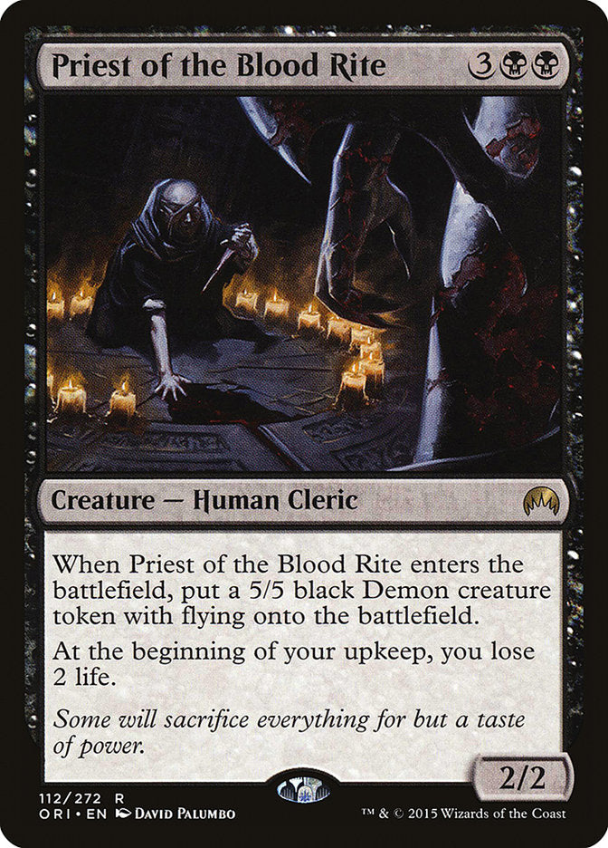 Priest of the Blood Rite [Magic Origins] | Fandemonia Ltd