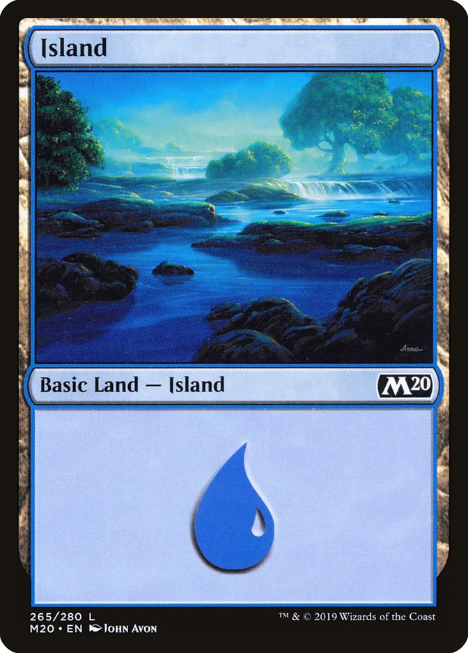 Island (#265) [Core Set 2020] | Fandemonia Ltd