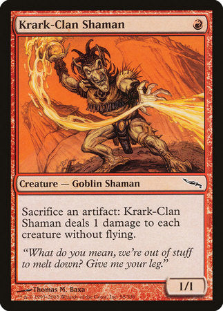 Krark-Clan Shaman [Mirrodin] | Fandemonia Ltd