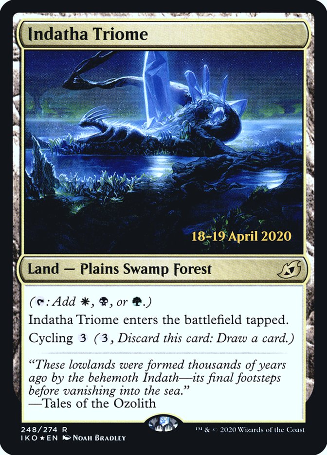 Indatha Triome  [Ikoria: Lair of Behemoths Prerelease Promos] | Fandemonia Ltd