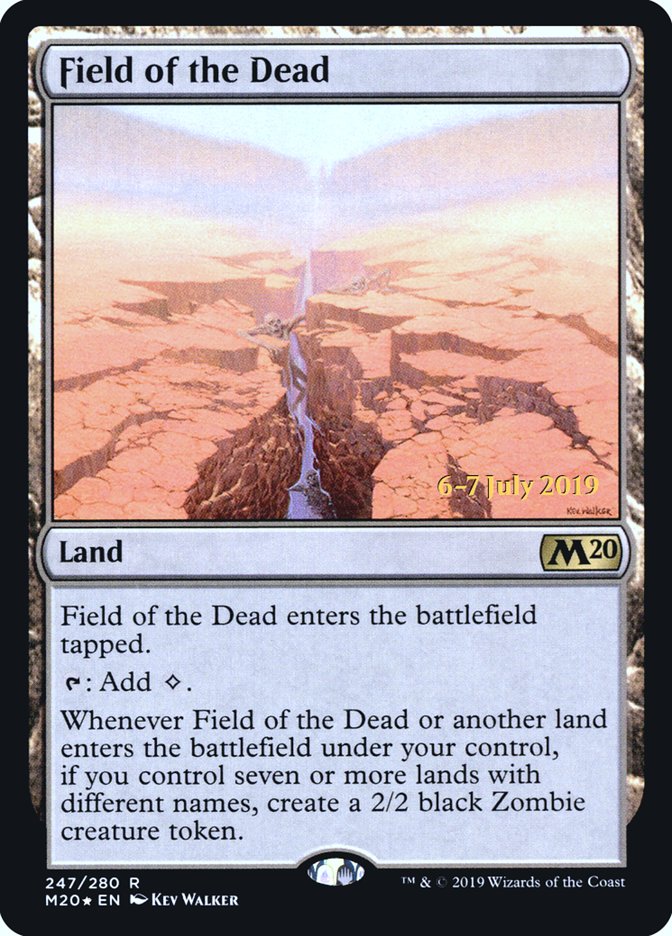 Field of the Dead  [Core Set 2020 Prerelease Promos] | Fandemonia Ltd