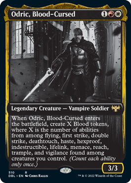 Odric, Blood-Cursed [Innistrad: Double Feature] | Fandemonia Ltd