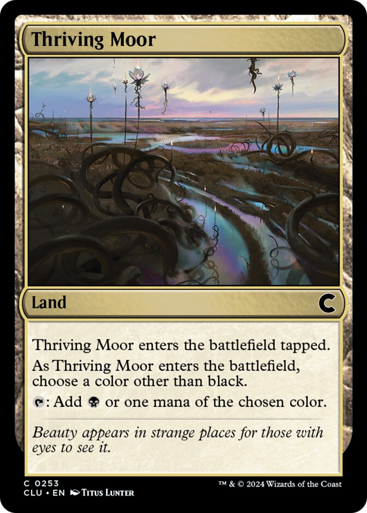 Thriving Moor [Ravnica: Clue Edition] | Fandemonia Ltd