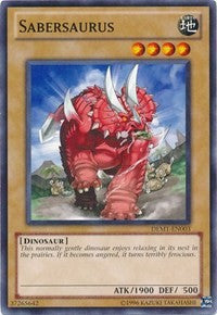 Sabersaurus [DEM1-EN003] Common | Fandemonia Ltd