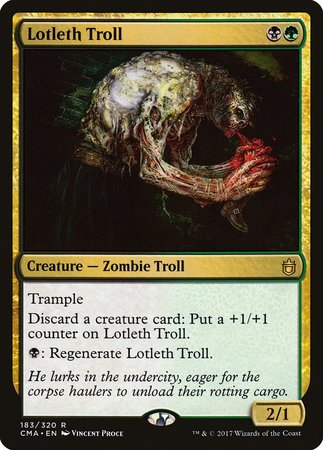 Lotleth Troll [Commander Anthology] | Fandemonia Ltd