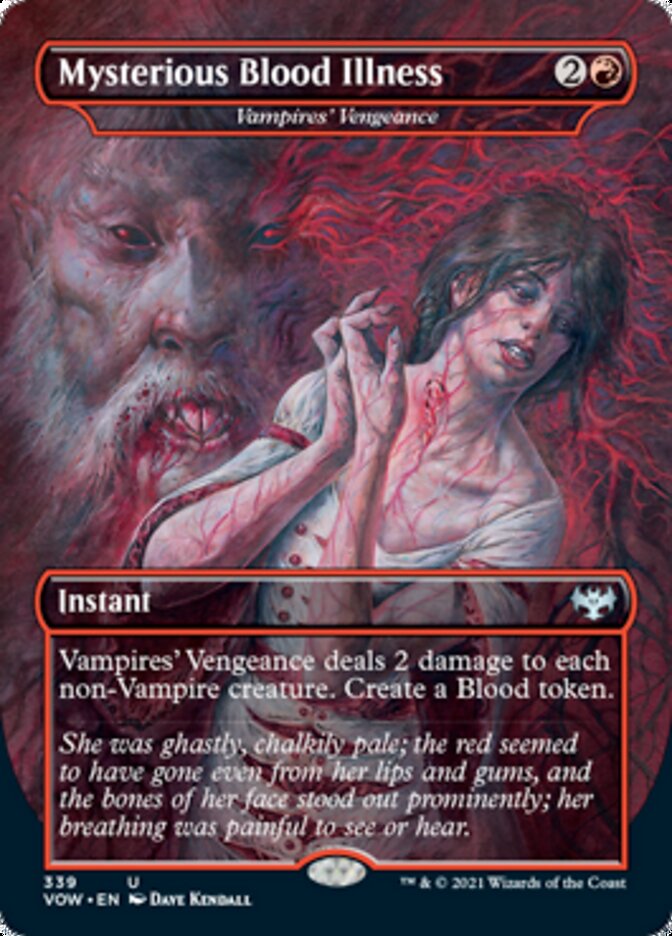 Vampires' Vengeance - Mysterious Blood Illness [Innistrad: Crimson Vow] | Fandemonia Ltd