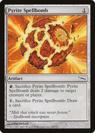 Pyrite Spellbomb [Mirrodin] | Fandemonia Ltd
