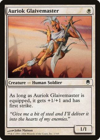 Auriok Glaivemaster [Darksteel] | Fandemonia Ltd